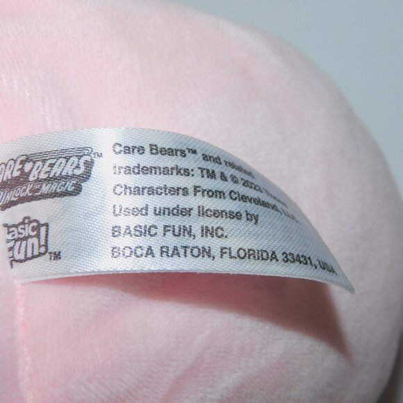 2023 Care Bears Large 20" Plush TRUE NORTH Stuffed Canada Maple Leaf Bear Pink - Picture 6 of 6